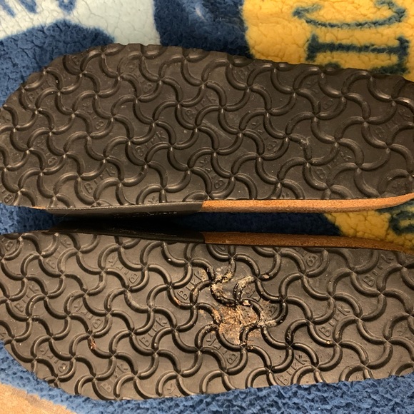 Birkenstock Madrid black slides sandals woman’s 9 men’s 7 - Picture 8 of 11